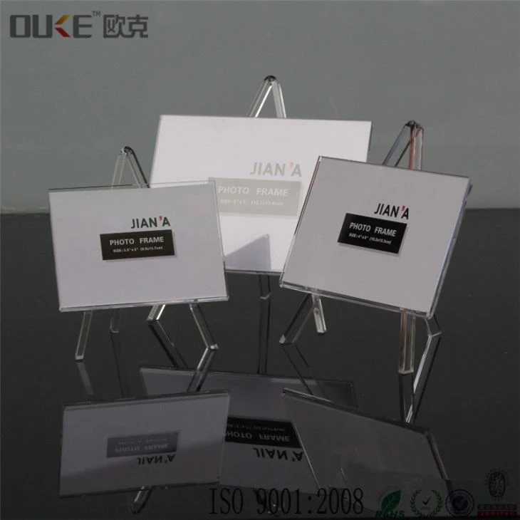 High Quality Decorative Acrylic Plate Stand Acrylic Plate Holder