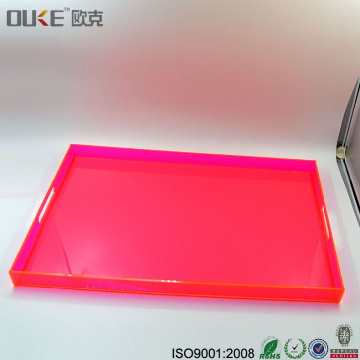 New Design Countertop White Large Acrylic Sandwich Trays Party Trays