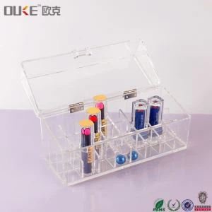 Best Selling Clear Acrylic Makeup Box Makeup Brush Holder