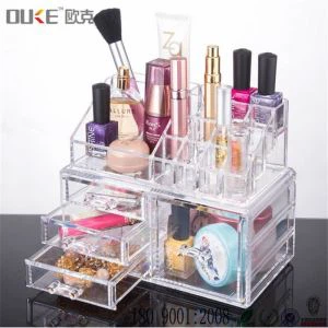 Penyedia Rias Akrilik Besar Acrylic Cosmetic Organizer Oline Sale