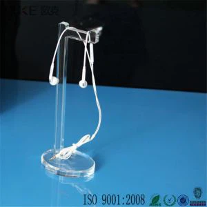 Dipersonalisasi Acrylic Headphone Display Stand Headset Holder Stand