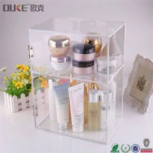 Clear Acrylic Makeup Organizer-Makeup Clear Storage-Glass Makeup Organizer
