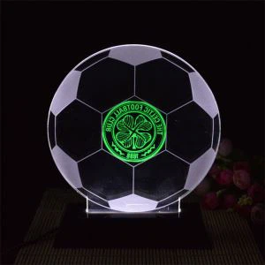 Custom Creative Ball Shape Led Display Lighting Acrylic Led Light Box Display Stand
