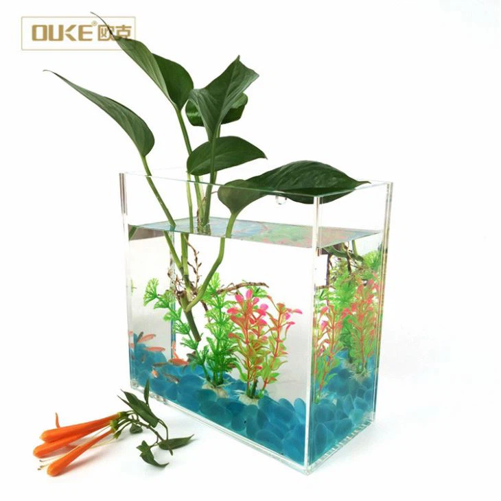 Large Clear Acrylic Fish Tank Aquariums For Decoration