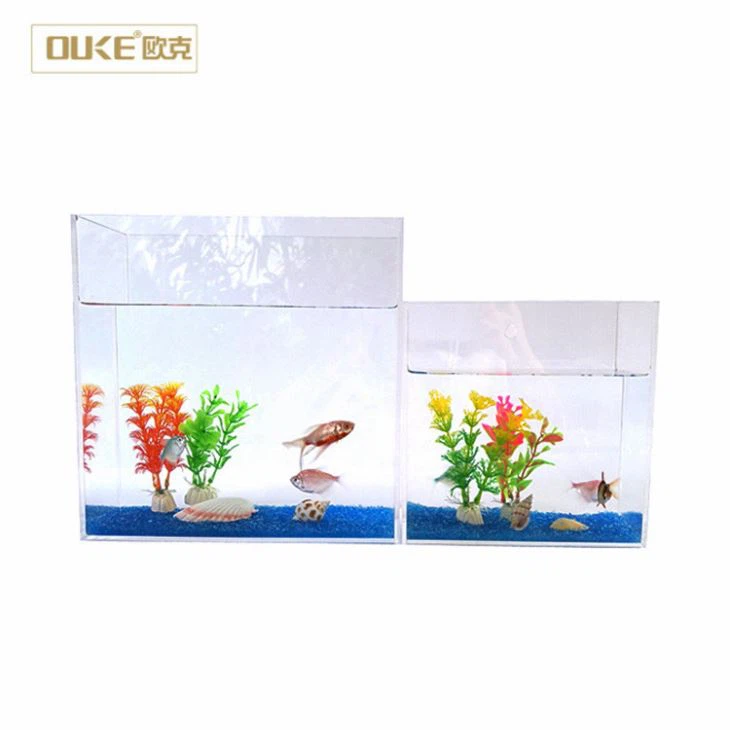 Large Clear Acrylic Fish Tank Aquariums For Decoration