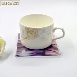 Custom Percetakan Promosi Acrylic Coaster