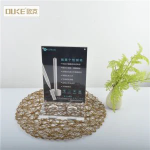 Printing T Shaped Acrylic Pen Holder