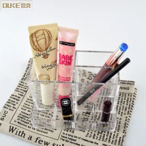 Simple Acrylic Organizer Makeup Tahan Lama